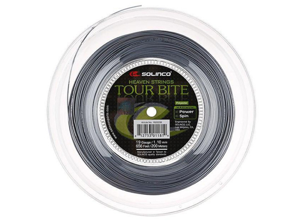 CƯỚC TENNIS SOLINCO TOUR BITE 17/1.20MM - 11M/SỢI