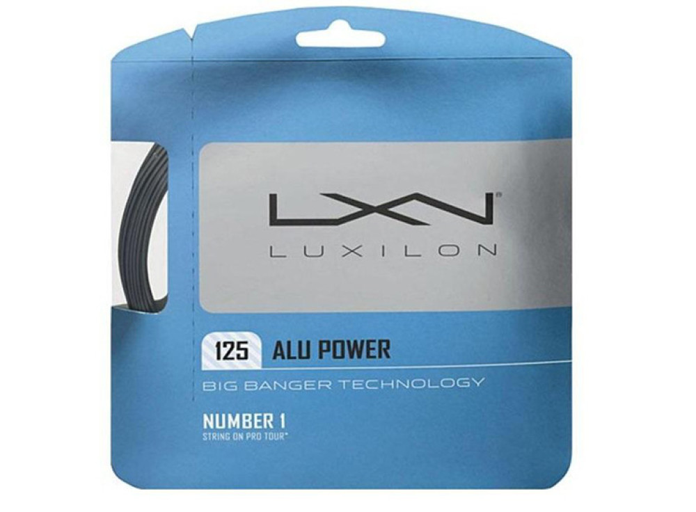 CƯỚC TENNIS LUXILON ALU POWER SILVER (VỈ 12.2M)