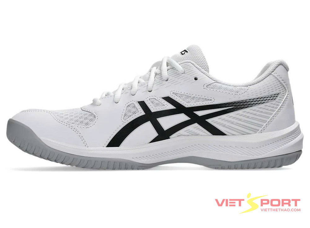 Giày Tennis Pickleball UPCOURT 6 WHITE/BLACK 1071A104-101