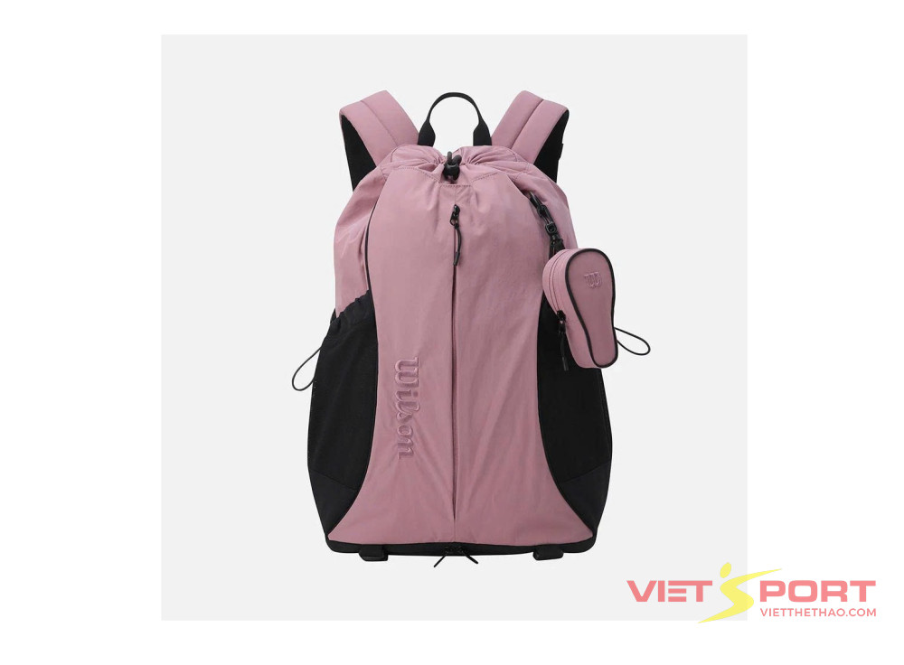 Balo Tennis Pickleball Wilson Drawstring Backpack V2 – Hồng