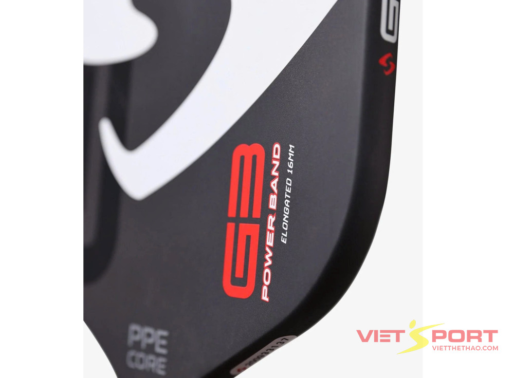 Vợt Pickleball Gearbox G3 Elongated Black/Red