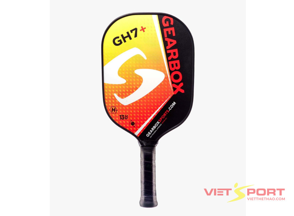 Vợt Pickleball Gearbox GH7+ Red/Yellow