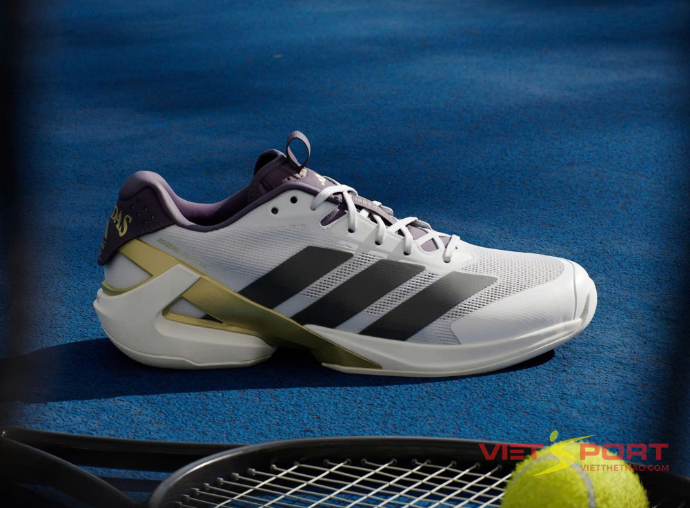 Giày Tennis Pickleball Adidas Adizero Ubersonic 5 Tím