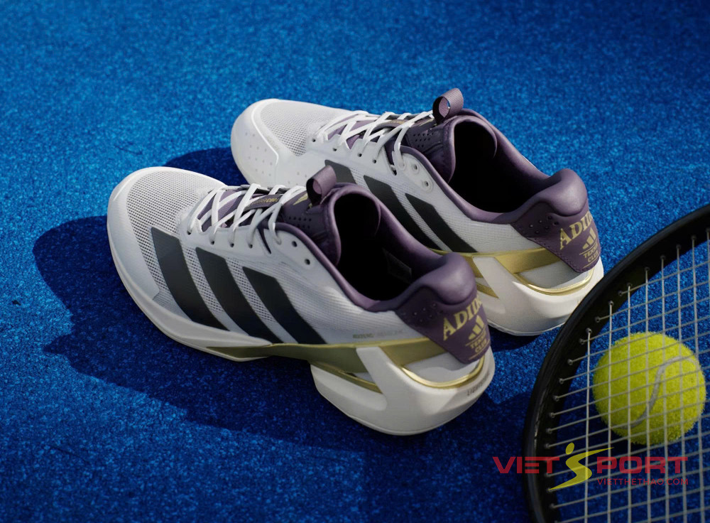 Giày Tennis Pickleball Adidas Adizero Ubersonic 5 Tím