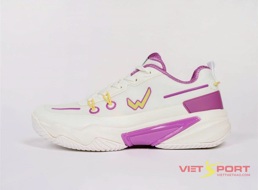Giày Pickleball Wika Vanta trắng tím