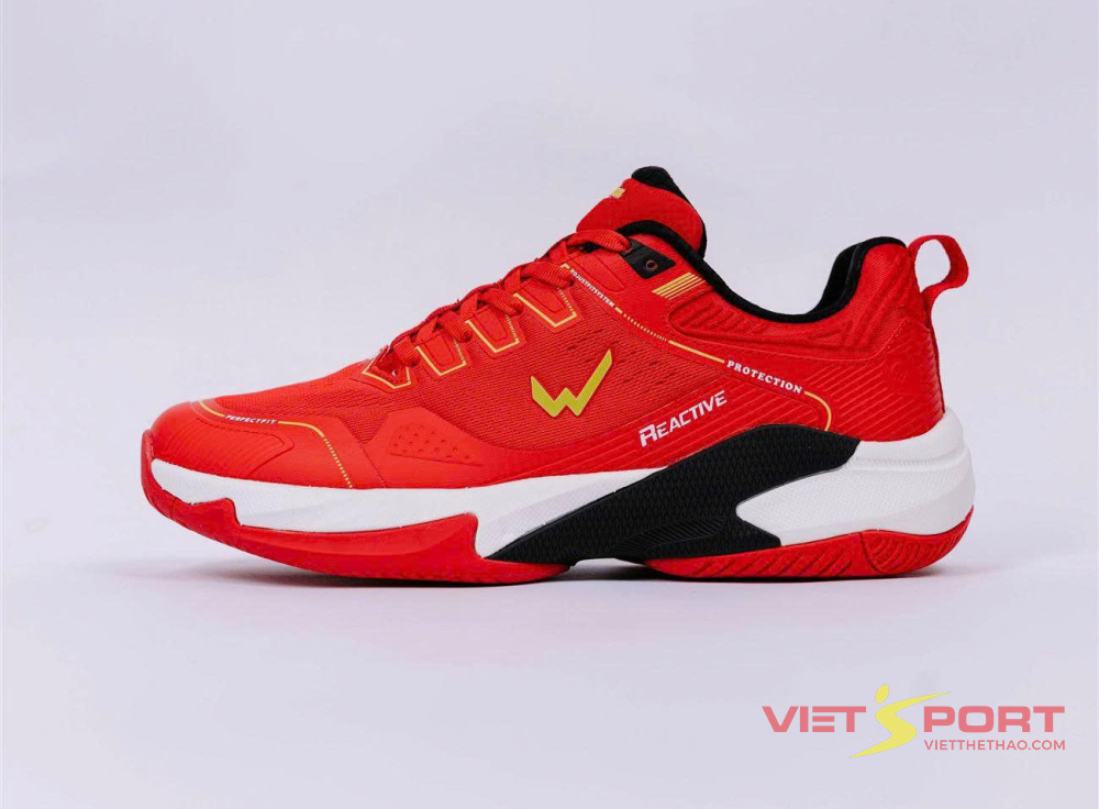 Giày Pickleball Wika Ruta Quang Dương đỏ