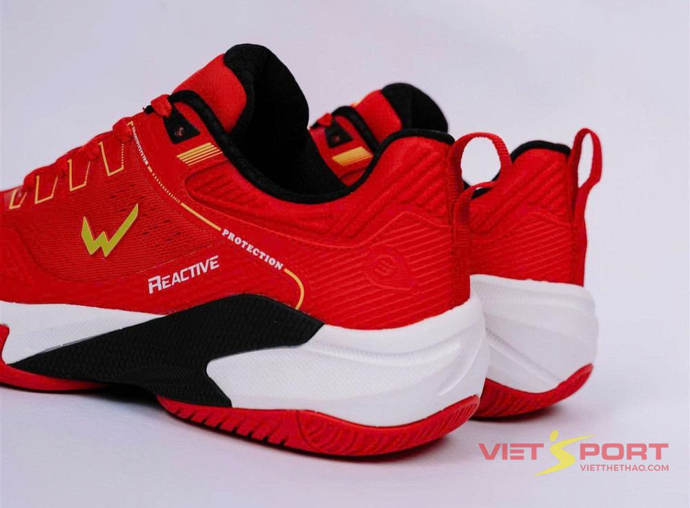 Giày Pickleball Wika Ruta Quang Dương đỏ