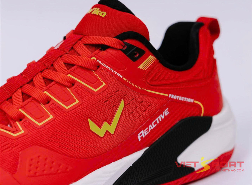 Giày Pickleball Wika Ruta Quang Dương đỏ