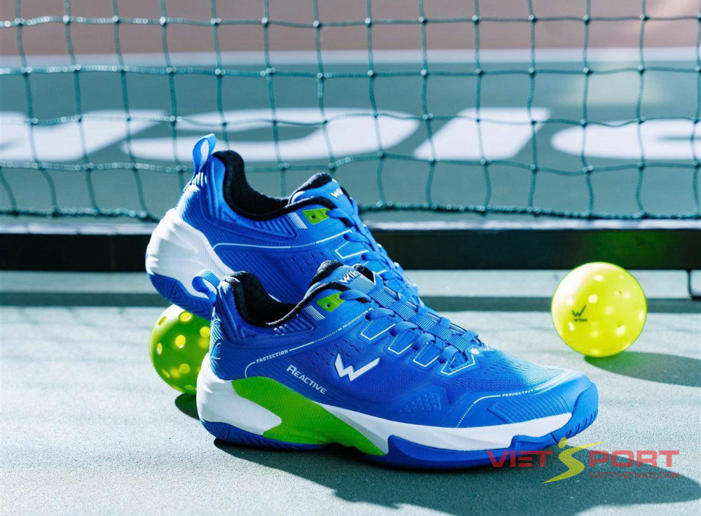 Giày Pickleball Wika Ruta Quang Dương xanh dương