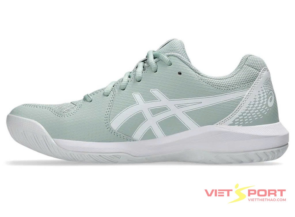 Giày Tennis Pickleball Nữ GEL-DEDICATE 8 Lichen Rock/White