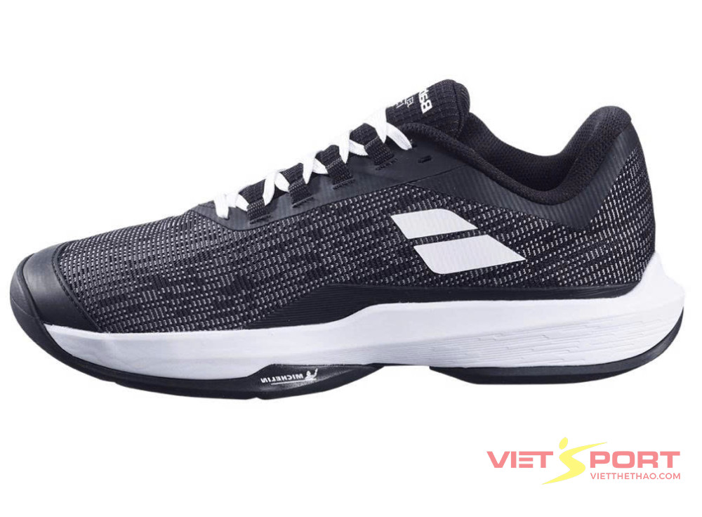 Giày Tennis Pickleball Babolat Jet Tere 2 All Court Men ‘Black White’ 3A0S25A649-2001