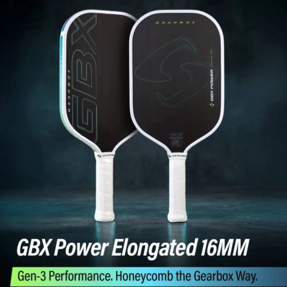 Vợt Pickleball Gearbox GBX Power Elongated - Gen-3 Honeycomb