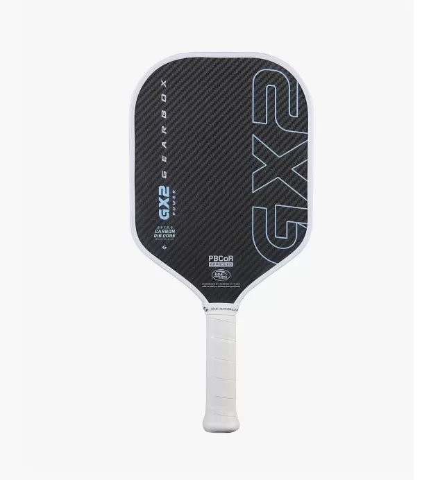 Vợt Pickleball Gearbox GX2 Power Hybrid Limited Edition White