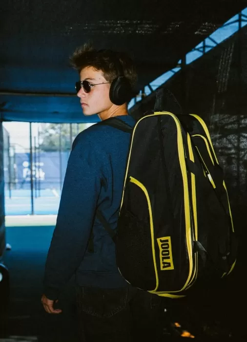Túi Joola Tour Elite Pro Pickleball Bag Back Yellow