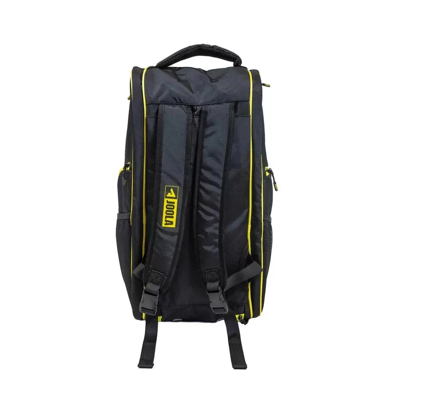 Balo Joola Tour Elite Pickleball Bag Back Yellow