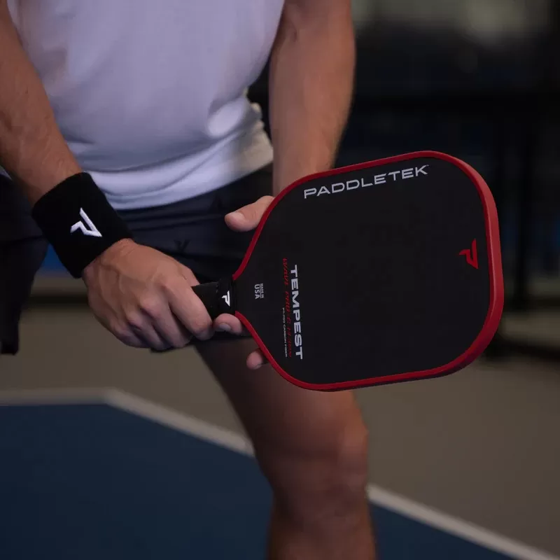 Vợt Pickleball Paddletek Tempest Wave Pro-C 14.3mm Red Wildfire Standar