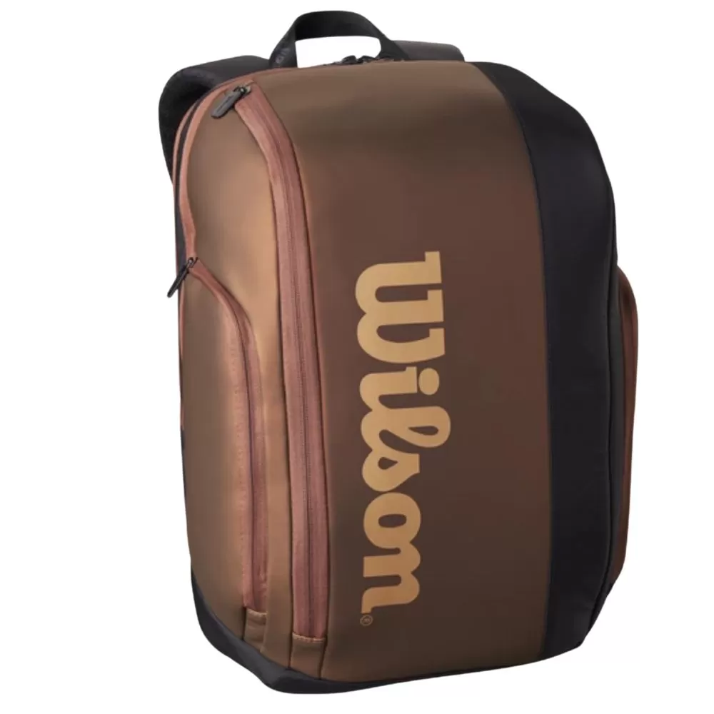 Balo Tennis Wilson Super Tour Pro Staff V14 Nâu