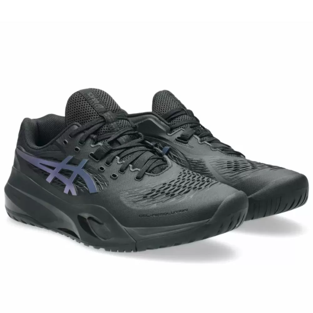 GIÀY TENNIS PICKLEBALL GEL-RESOLUTION X NIGHT ENERGY BLACK/PRISM BLUE