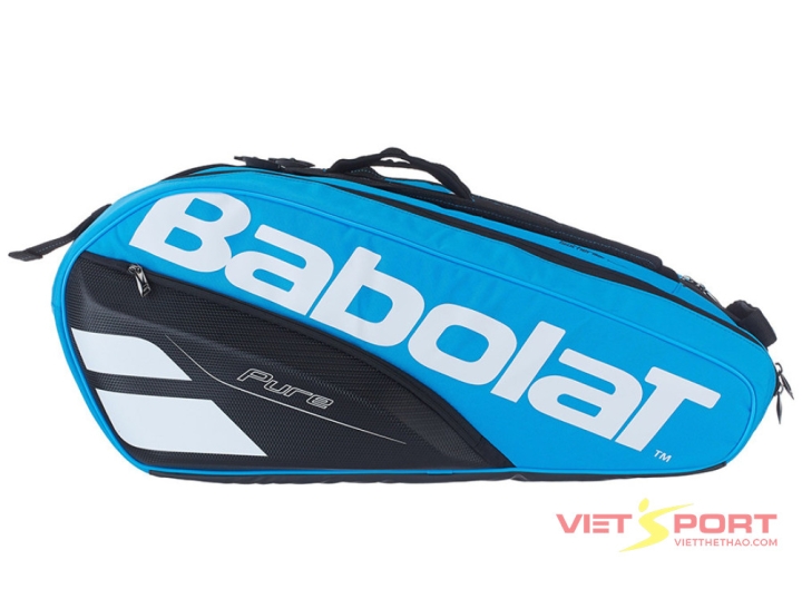 TÚI TENNIS BABOLAT RHX12R PURE ( TRẮNG / XANH )