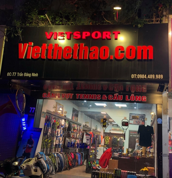 Cửa hàng Tennis Việt Sport Và Câu Chuyện Về Tennis