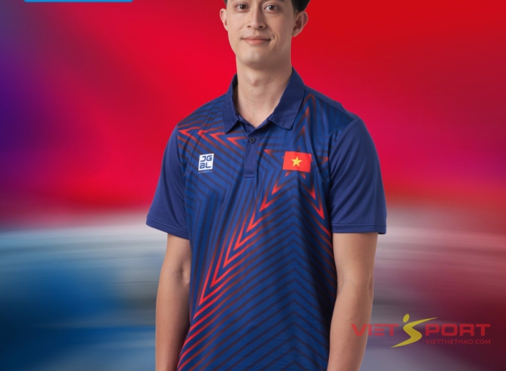 Áo polo Seagame Đoàn thể thao Việt Nam 2023 Xanh