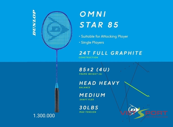 Vợt Cầu Lông Dunlop Omni Star 85