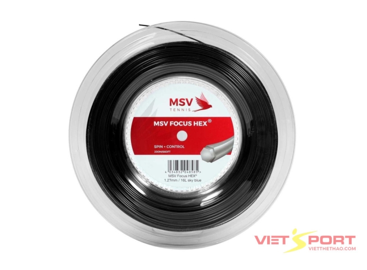 Cước Tennis MSV Focus Hex Đen