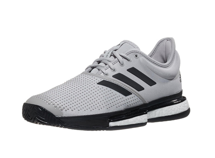 GIẦY TENNIS ADIDAS SOLECOURT BOOST GHI