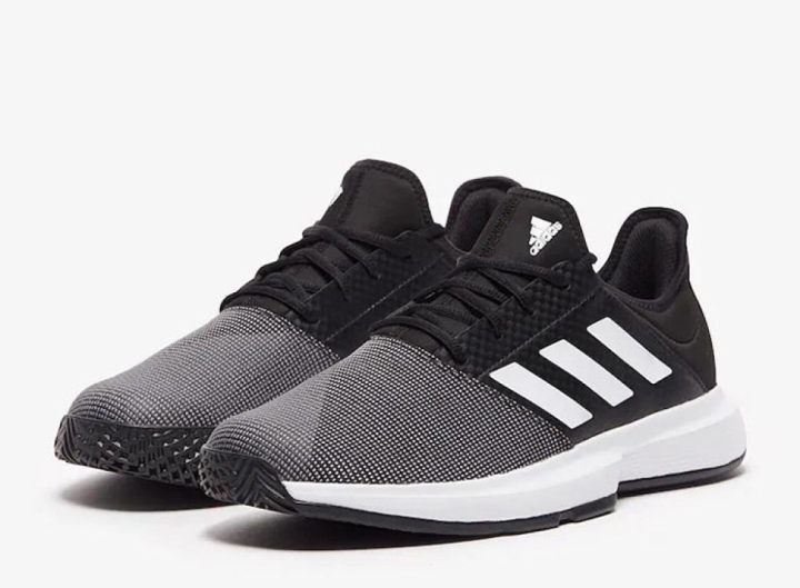 GIẦY TENNIS ADIDAS GAME COURT CORE ĐEN/GHI/TRẮNG