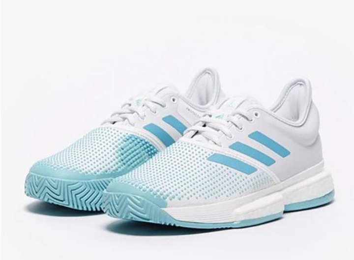 GIẦY TENNIS ADIDAS SOLECOURT BOOST ( TRẮNG/XANH )