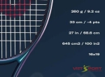 Vợt Tennis Wilson Ultra V4 100UL 260G