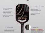 Vợt Pickleball BeeSoul SupremeStrike Carbon Pro NA5