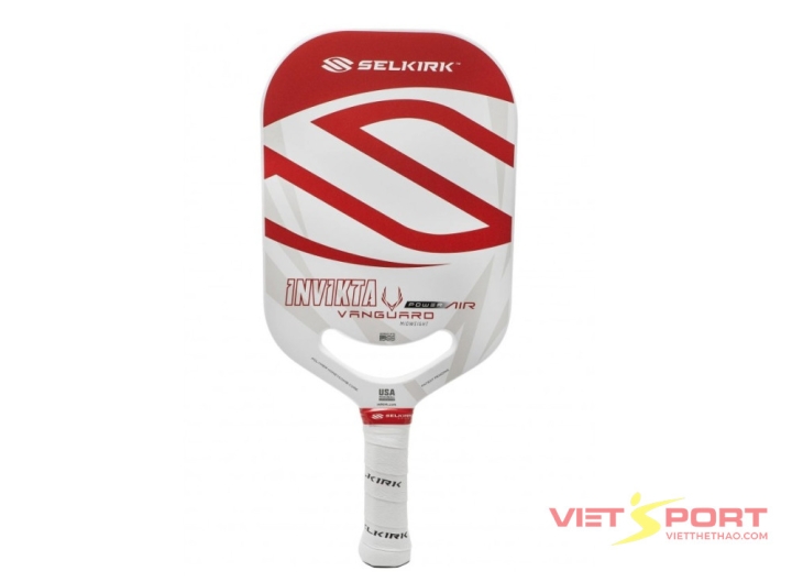 VỢT PICKLEBALL SELKIRK VANGUARD POWER AIR INVIKTA RED WHITE