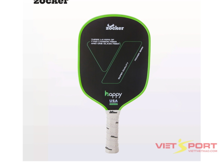 Vợt Pickleball Zocker Happy HP2 Super Quality