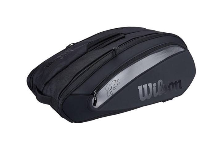 TÚI TENNIS WILSON FEDERER DNA 12 RACKET (ĐEN)