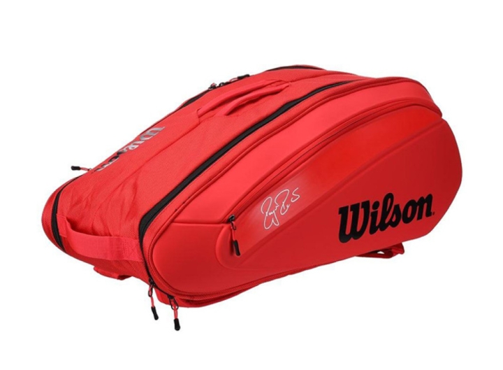 TÚI TENNIS WILSON FEDERER DNA 12 RACKET ĐỎ