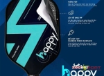 Vợt Pickleball Zocker Happy HP1 Thunder Black