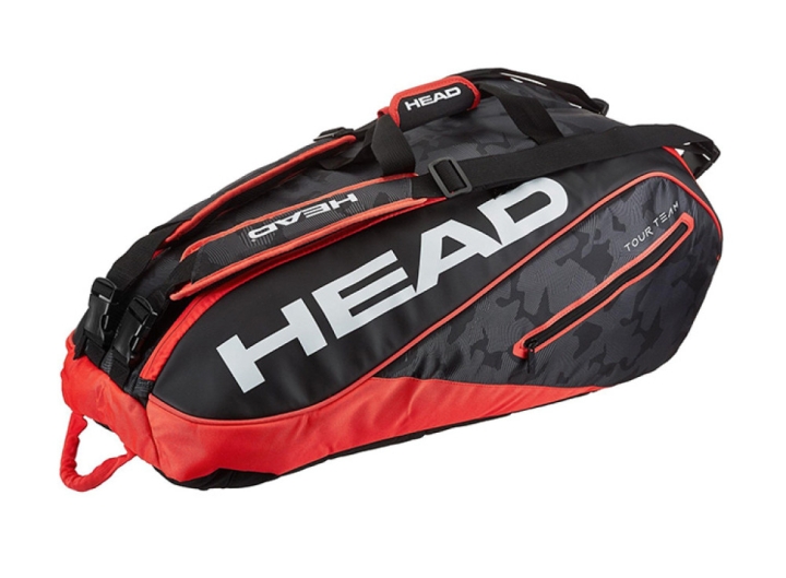 BAO VỢT TENNIS HEAD TOUR TEAM 9R 2018 ( ĐEN/ĐỎ )