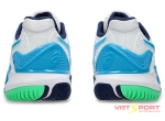 Giày Tennis Asics Gel-Resolution 9 White Digital Aqua