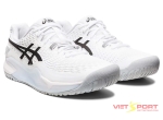 Giày Tennis ASICS GEL-RESOLUTION 9 White Black