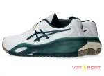 Giày Tennis Asics Gel-Resolution X White Saxon Green
