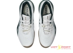 Giày Tennis Asics Gel-Resolution X White Saxon Green