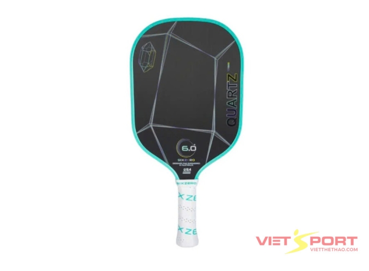 Vợt Pickleball Six Zero Quartz - Praisolite (Green)