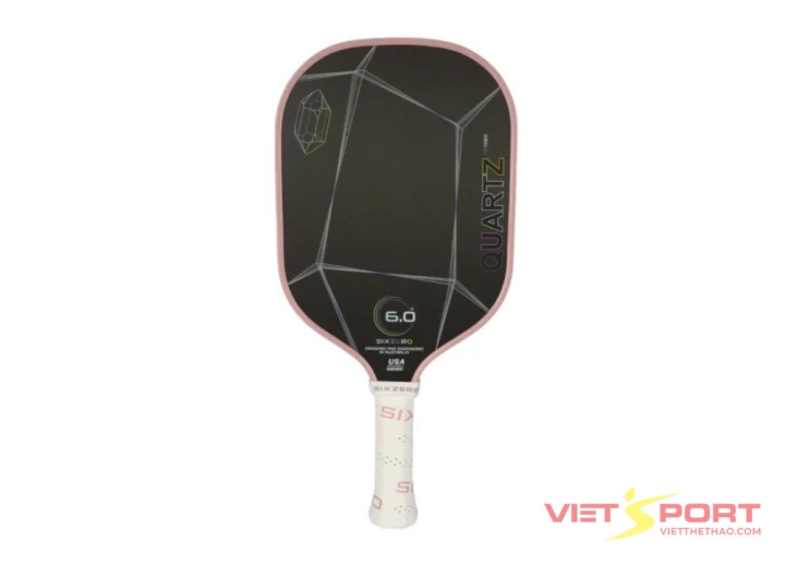 Vợt Pickleball Six Zero Quartz - Rose Quartz (Pink)