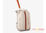 Balo Tennis Wilson Roland Garros 2025 Backpack Cream/Clay WR8042701001​​​​​​​