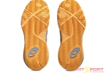 Giày Tennis Pickleball GEL-RESOLUTION X PADEL  STONE WASH/ORANGE GLOW