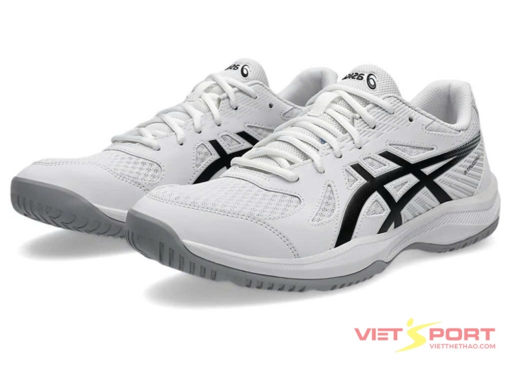 Giày Tennis Pickleball UPCOURT 6 WHITE/BLACK 1071A104-101