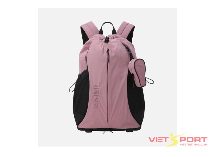 Balo Tennis Pickleball Wilson Drawstring Backpack V2 – Hồng