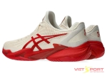 Giày Tennis Pickleball COURT FF 3 NOVAK CREAM/CLASSIC RED