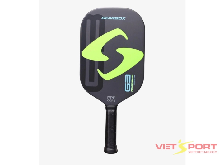 Vợt Pickleball Gearbox G3 Elongated Black/Green